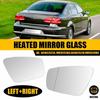 Für Spiegelglas Beheizt 2012-15 VOLKSWAGEN PASSAT Fahrer & Links Beifahrer Rechts