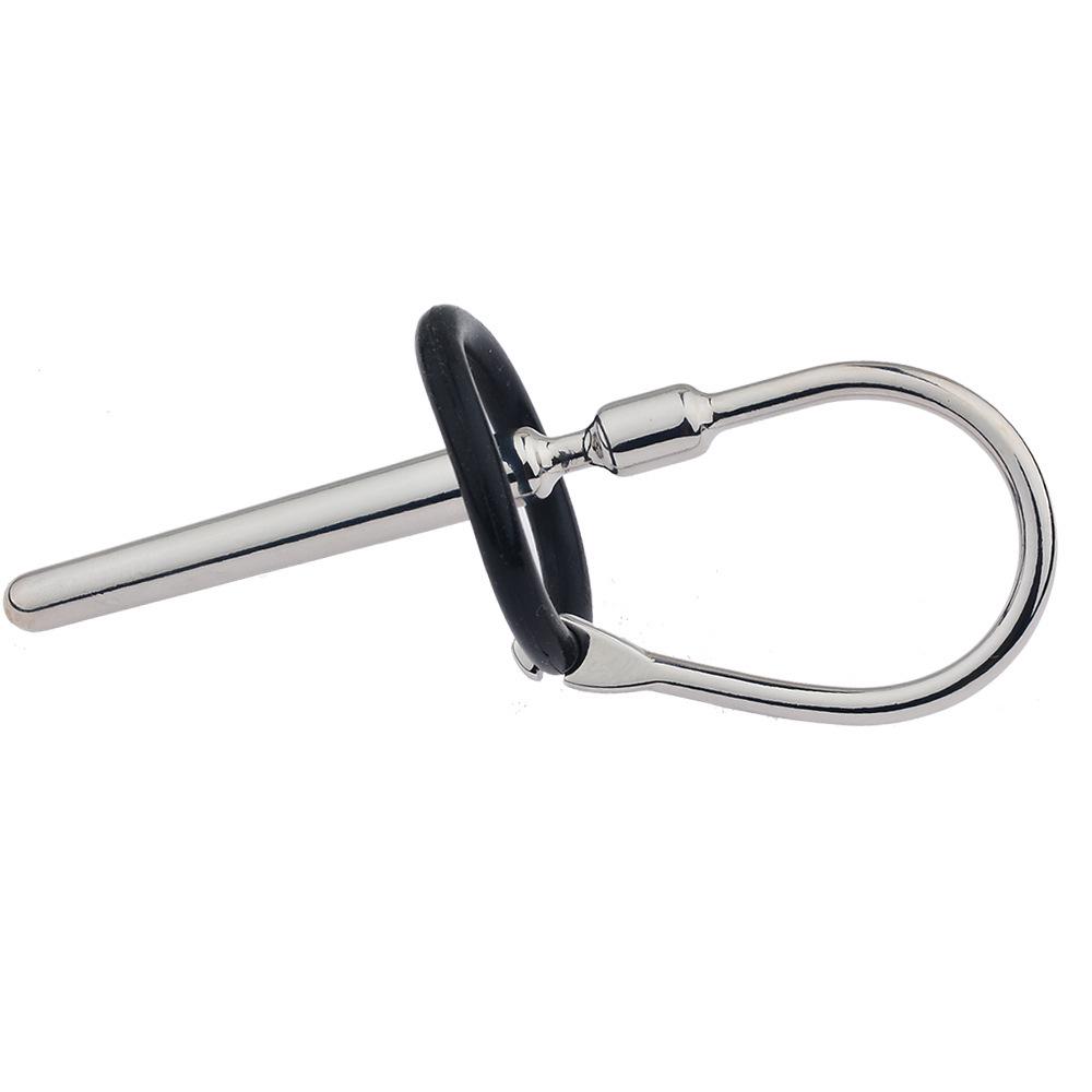 Men's Metal Urethral Glans Insert Dilator - Erotic Toy for Outdoor Wear