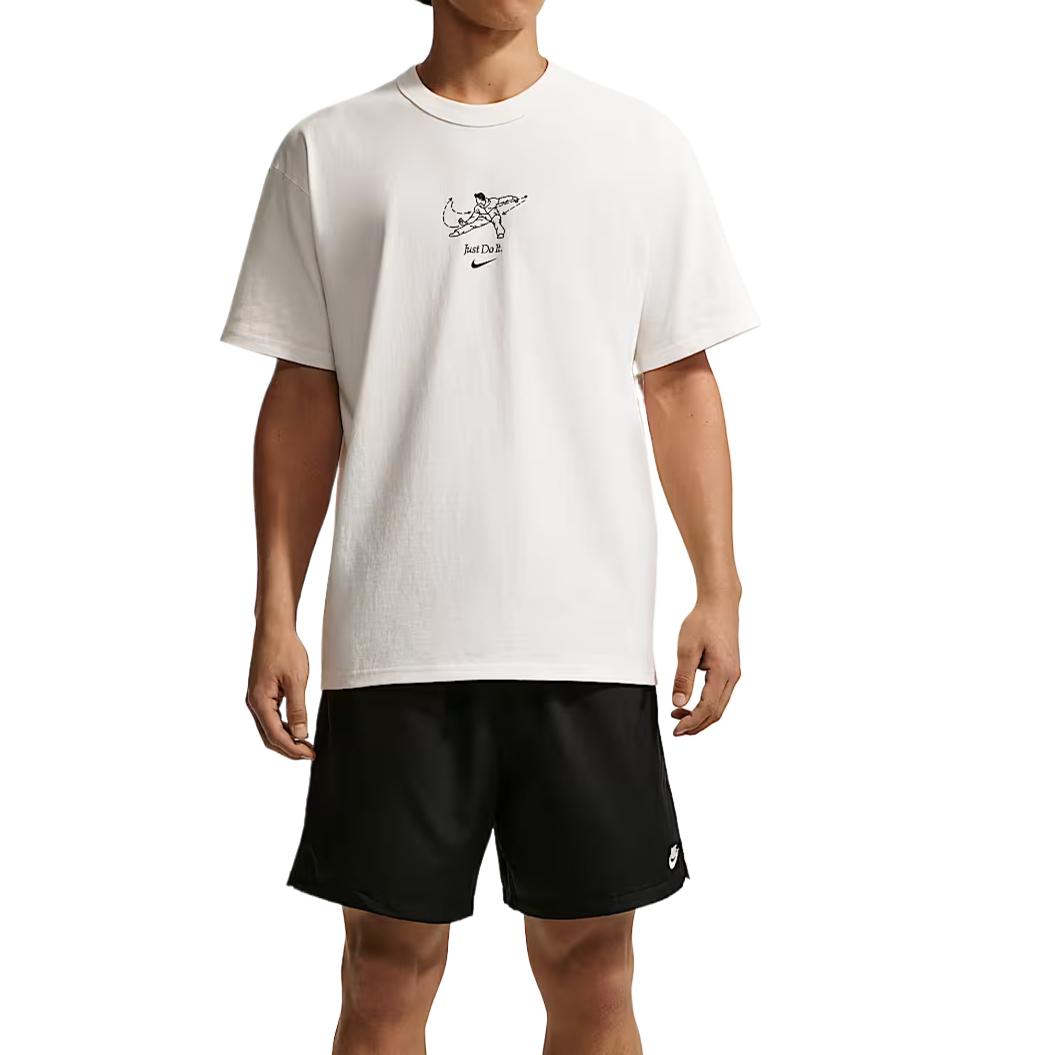 Nike Sportswear Comfortable Printed Relaxed T-Shirt Men Tops IV2641133 L