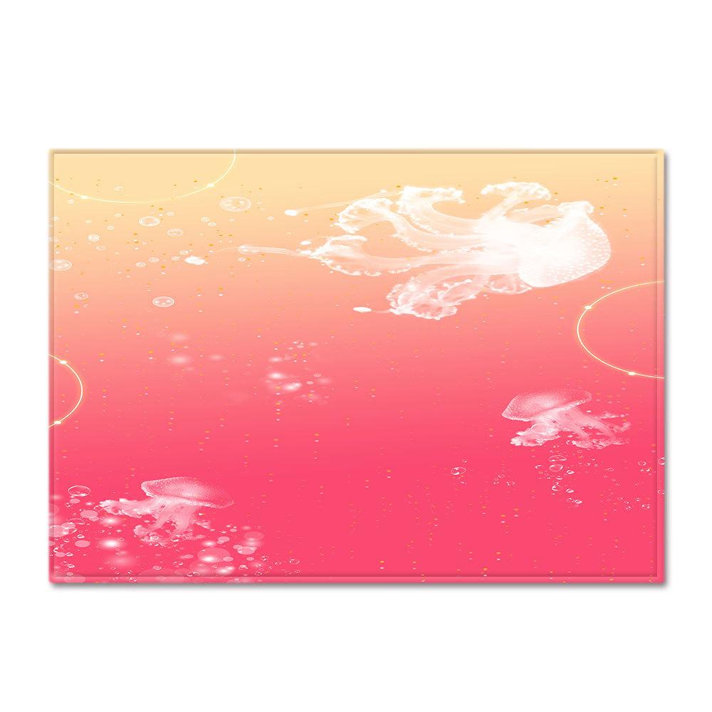 

Gradual Change Large Carpet Feather Wind Bedroom Floor Mat 1.5*1