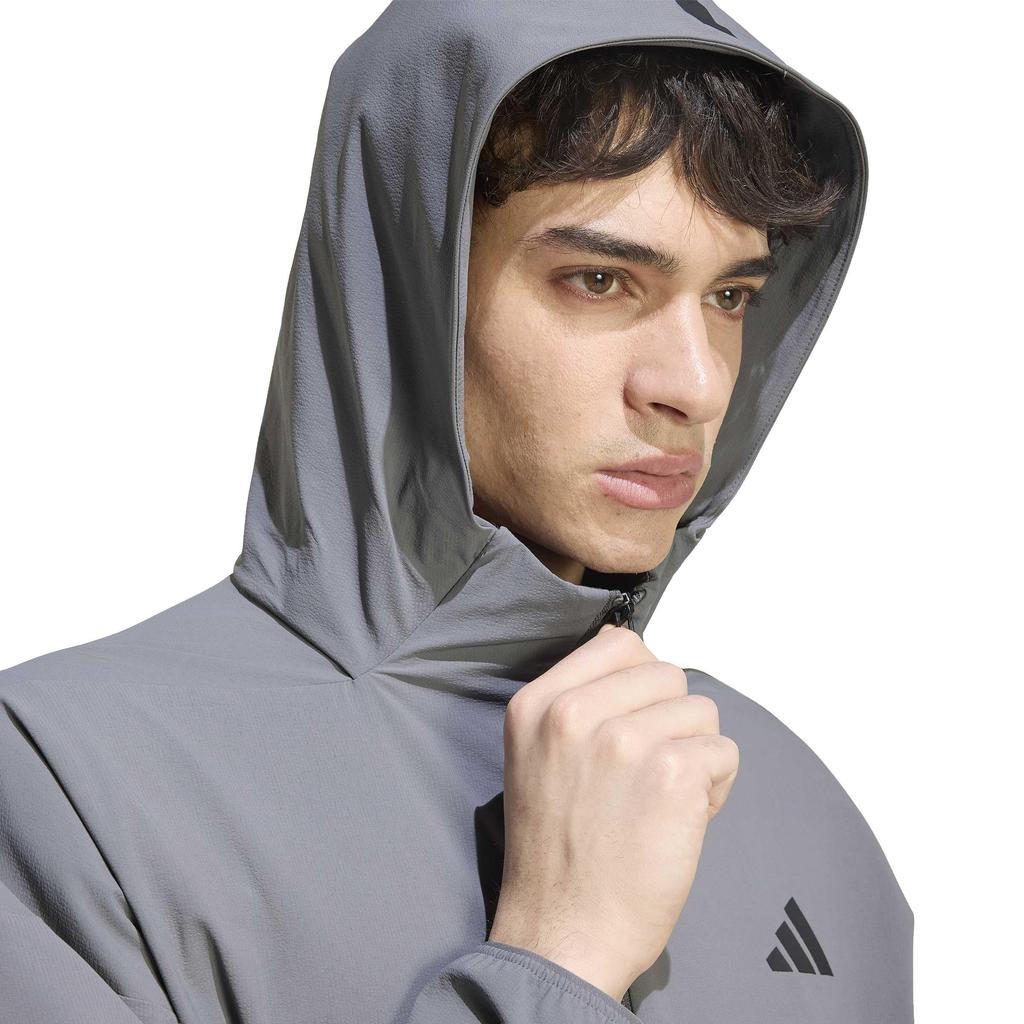 ZNE Woven Track Top for C3039 Grey Five Size 3L [Adidas] Men, (KX7690),