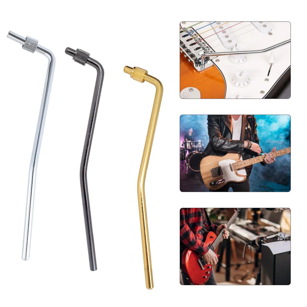 Electric Guitar Parts Replacements, Whammy for Electric Guitar Tremolo Systems, 9mm Double Tremolo Arm, Tremolo