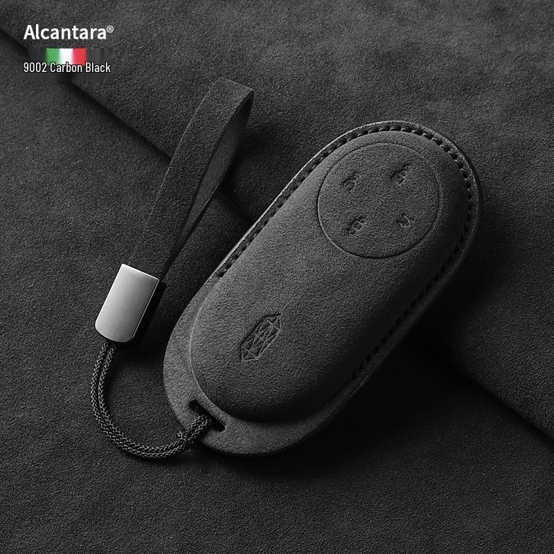 Совместимо с Zun Jie M9, Wenjie M8/M7, Xiang Jie S9: Чехол-пульт Bluetooth Zhi Jie из замши с полным покрытием.