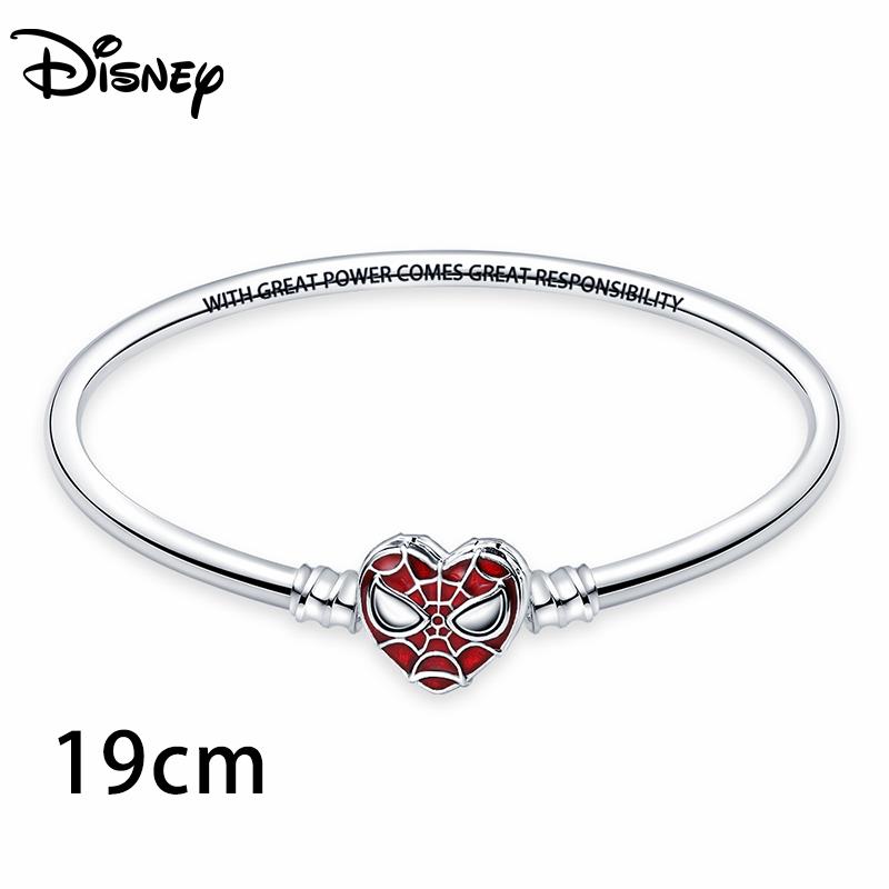 Disney 925 Silver Red Spider Ratatouille Charms Bead Earrings Bracelet Fit Original Bracelets DIY Birthday Jewelry Gift