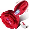 3 In 1 Rose Atrium Plug Vibrator with Vibration and Slap Modes Male Female Sex Machine Remote Control Atrium Masturbator Adult Toys