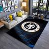 Chelsea Football Club Logo Teppich geeignet als rutschfeste Matte für das Wohnzimmer oder Schlafzimmer Sofa