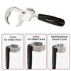 Adjustable Wrenches Large Opening 80mm Repair Tool for Bathroom Washbasin