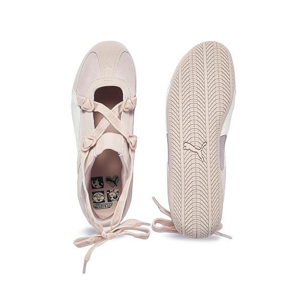 The Powerpuff Girls x Puma Speedcat Ballet Dzieci Starsze Blossom Dziecięce Trampki Różowe Białe 408102-01