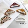 Acetate French Triangle Hair Claw Clip - Korean Style