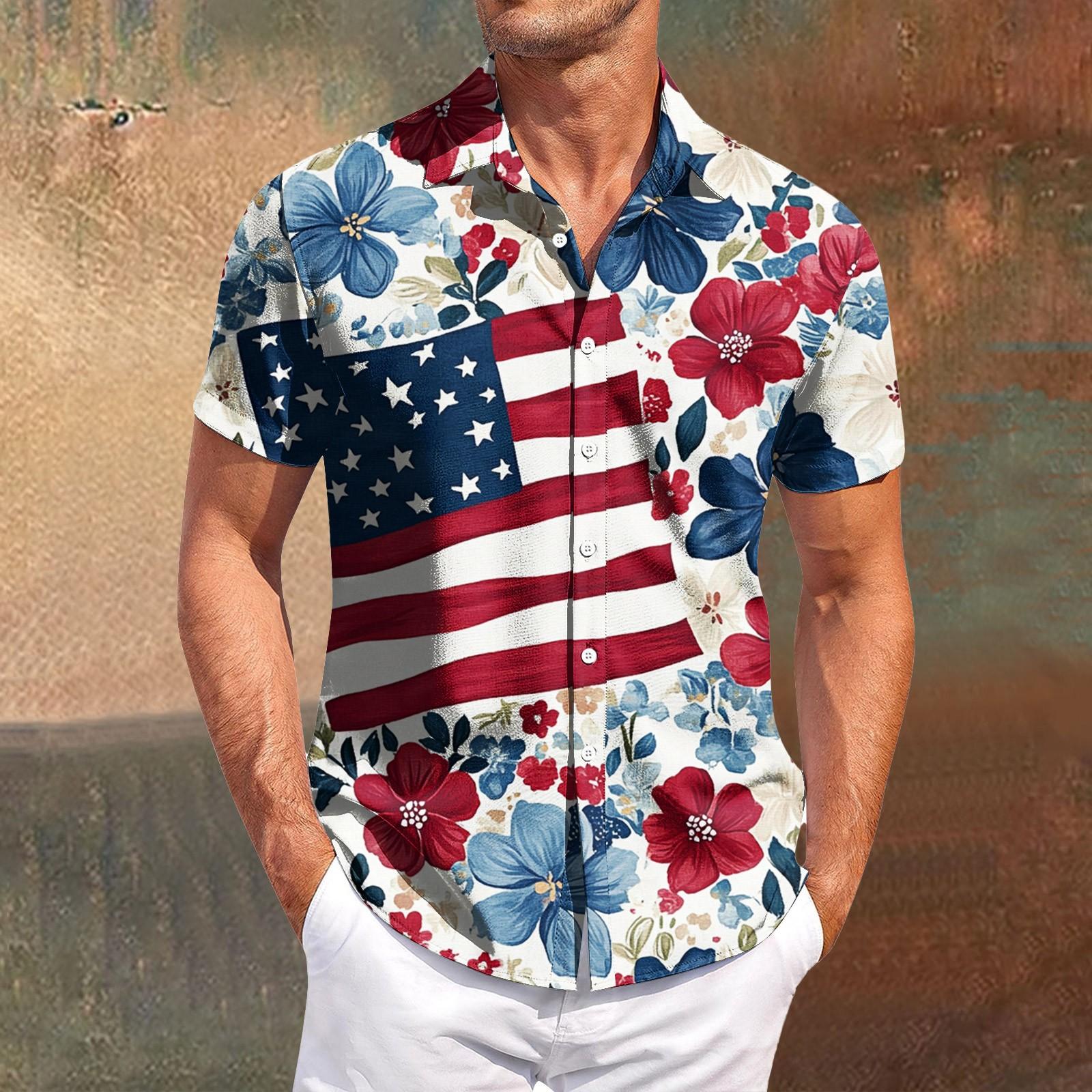 

Мужская повседневная рубашка с короткими рукавами, приталенная, модная, с принтом в клетку XL тёмно-синий