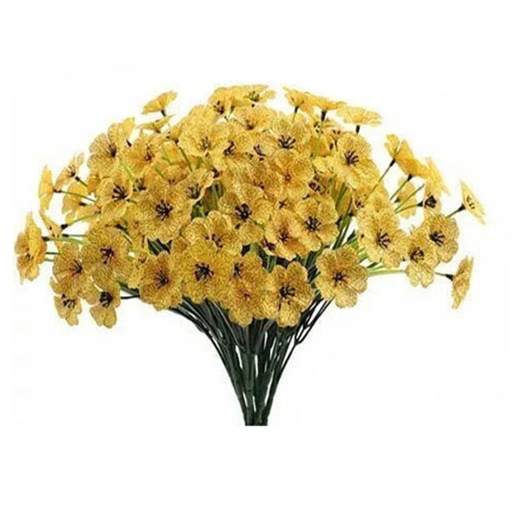 Bukiet Dekoracja domu Dekoracja zewnętrzna Sztuczne fioletowe kwiaty