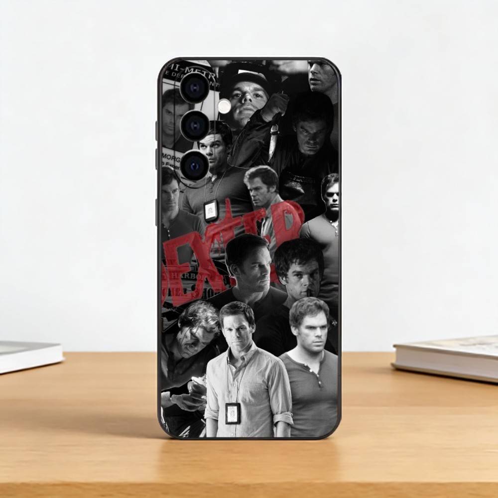 

Чехол для телефона D-Dexter Morgan для Samsung Galaxy A73,A72,A71,A70,A53,A52,A51, Мягкий силиконовый черный чехол Samsung a42 5g