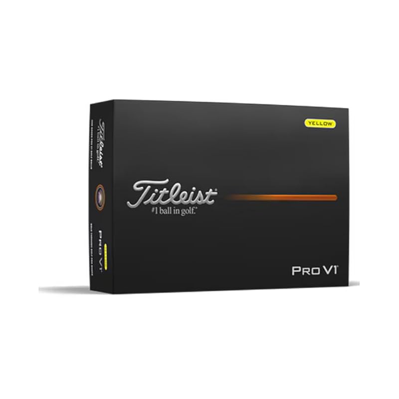 

2025 TITLEIST PROV1 Pro V1 Желтый (1 дюжина 12 шаров)