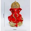 Soška Ganéše na palubní desku auta Soška Ganéši Ganpatiho pro domácí dekoraci Púdža Soška Pána Ganéše Dárek na kancelářský stůl Púdža Místnost Figurka