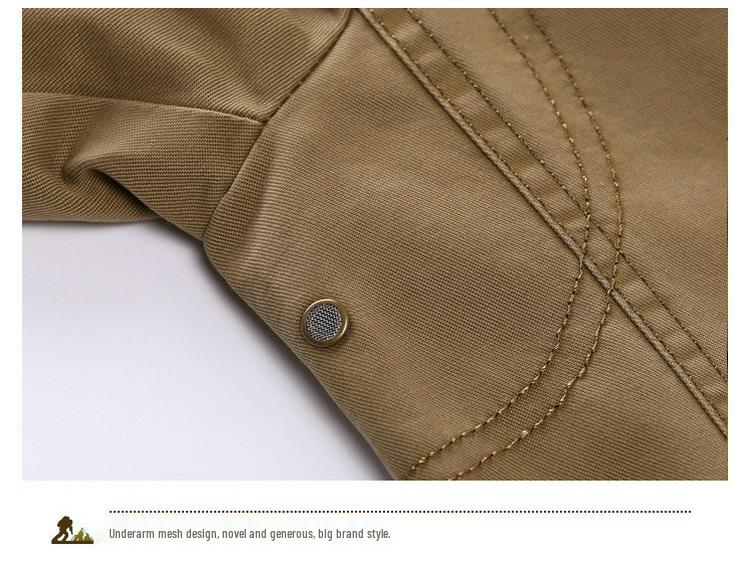 Cross-Border Men's Cotton Casual Jacket: Trendy Autumn/Spring Fashion Suit