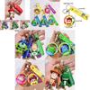 Adorable 2024 Cartoon Toy Story Buzz Lightyear Keychain Cute Figure For Kids Gifts