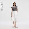 Langzi 25 Elegant A-Line High-Waisted Skirt