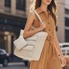 Down Jacket Tote Bag with Fluffy Cotton Filling, Large Capacity, Ultra Lightweight, Soft and Cute Cloud Like Cotton Jacket, Women's Bag