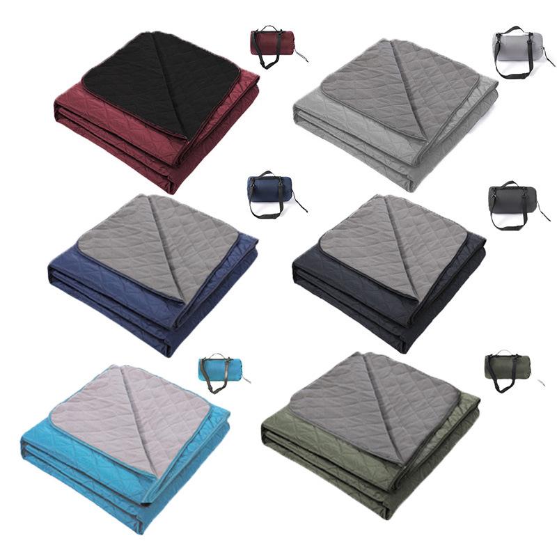 Extra Groot Poolvlies Suede Kampeermat Waterdicht en Vochtbestendig Vloerkleed voor Winterse Buitenactiviteiten
