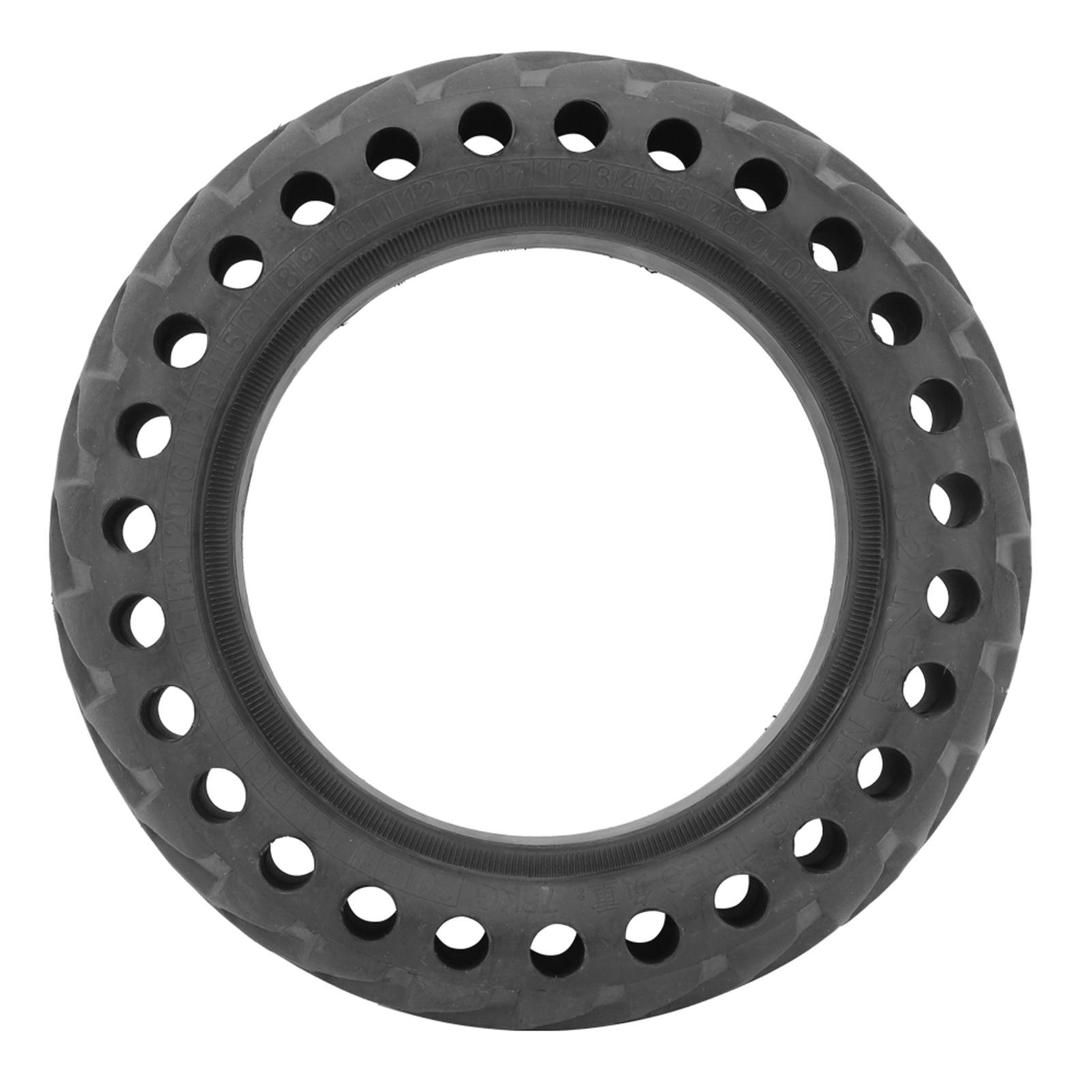 Черная Резиновая 8-дюймовая Взрывозащищенная Амортизирующая Шина для Электросамоката Run-flat tires