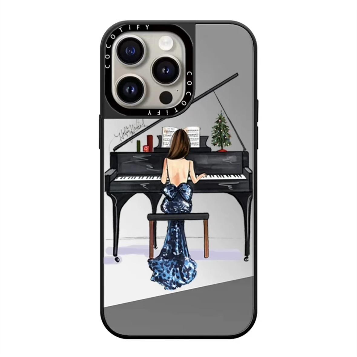 

Female Boss for IPhone16/15ProMax New Mobile Phone Case for Apple 14Pro Mirror 13 Trendy Brands For Apple 11