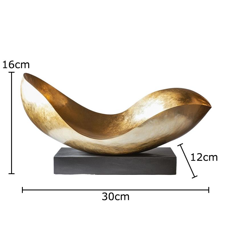 

Golden Topology Structure Abstract Artwork Statue Modern Crafts Desk Decoration Minimalist Ornaments Room Aesthetics Decor