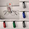 Universal Car Sunshade Glasses Case Sunglasses Clip Card Holder Bracket Fastener Car Accessories Interior Holder Rhinestone