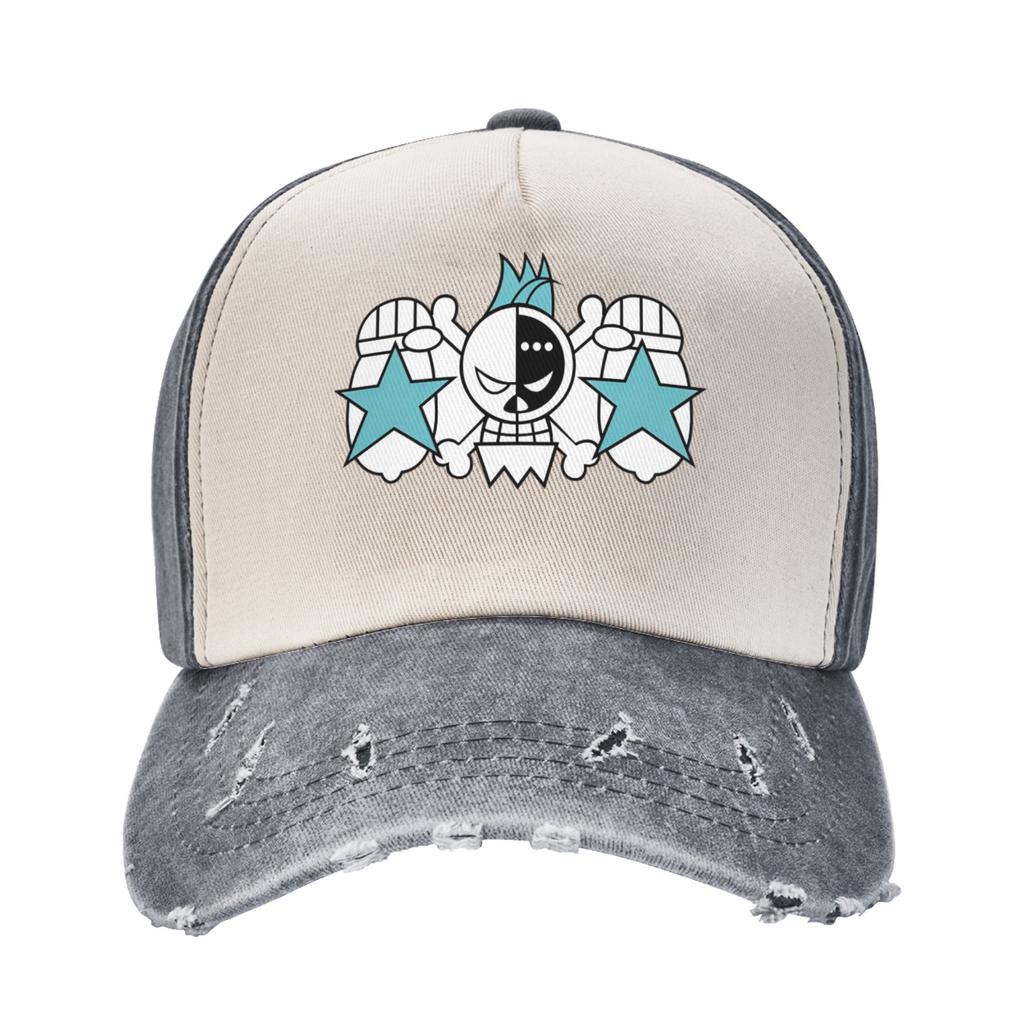 One Piece Straw Hat Baseball Cap Vintage Distressed Washed  Sun Cap Unisex Style Outdoor All Seasons Travel Adjustable Caps Hat