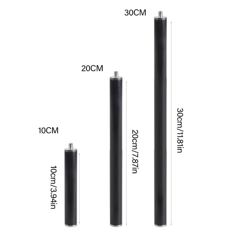 Female To Male Thread Camera Extension Mount 1/4 Inch Extender for Action Camera Microphones Tripod Accessories