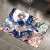 Sakuya Izayoi Cartoon Floor Mat Cheaper Anti-slip Modern Living Room Balcony Printed Bedside Mats