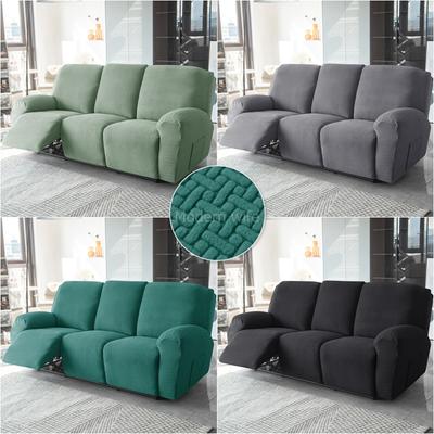 1 /3 Seat Jacquard Recliner Sofa Chair Cover Recliner Slipcover Lazy Boy Armchair Cover Lounger Single Couch Sofa Slipcover