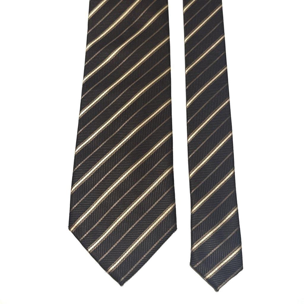 Used [Unused grade] Paul Smith tie striped lining dot silk