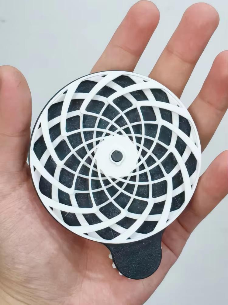 1PCS 3D Printed Dynamic Decompression Toy ABS Spiral Psychedelic Gear Stress Reliever Creative Funny Model For Adults Kids