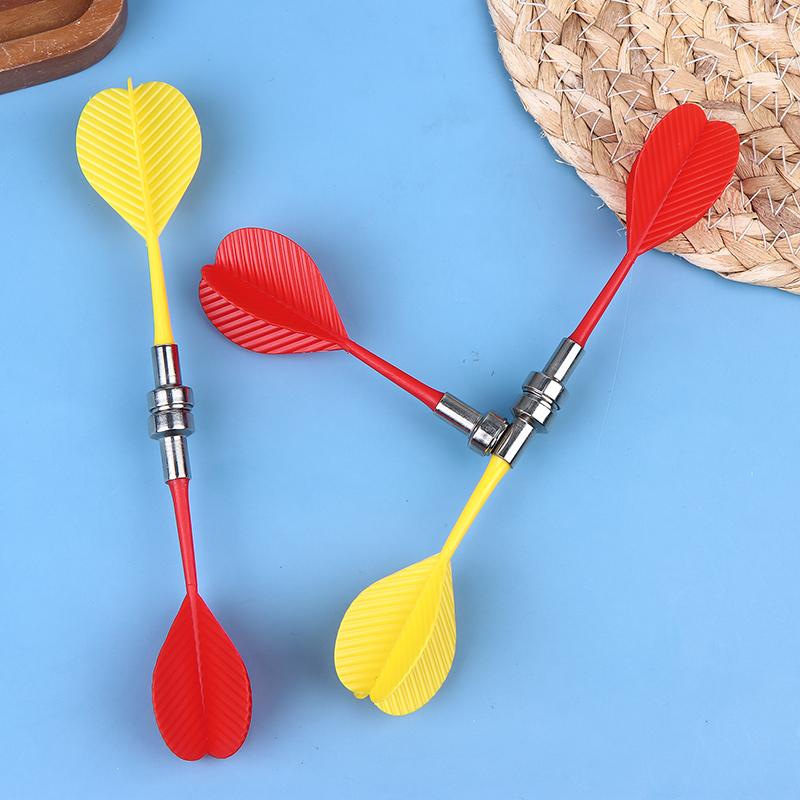 2/5/10 Pezzi/Set Freccette Magnetiche Sicurezza Freccette di Ricambio Per Tavola Magnetica Gioco da Interno Accessori Adulti Bambini Giocattoli Regalo