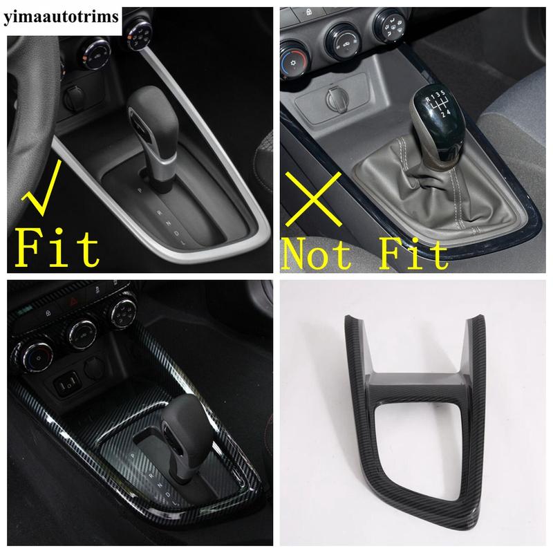 Carbon Fiber Gear Shift Panel / Window Lift / Steering Wheel / AC Air Outlet Cover Trim For Chevrolet Cavalier ONIX  - 2024