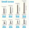 Cross Phillips Self-tapping Screws 304 Stainless Steel Wood Screws  Furniture Assembly