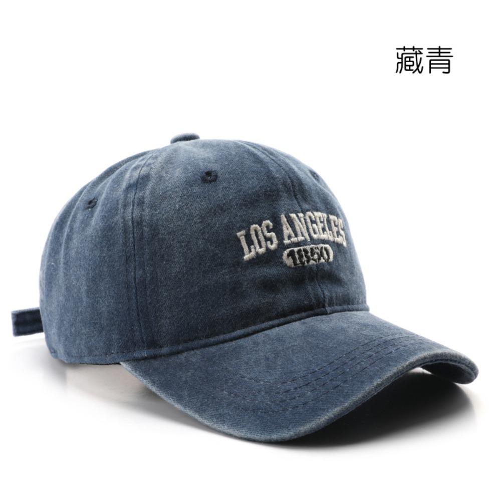 

Casual Peaked Cap Retro Embroidery Sunscreen Cap Fashion Sun Hat Outdoor тёмно-синий