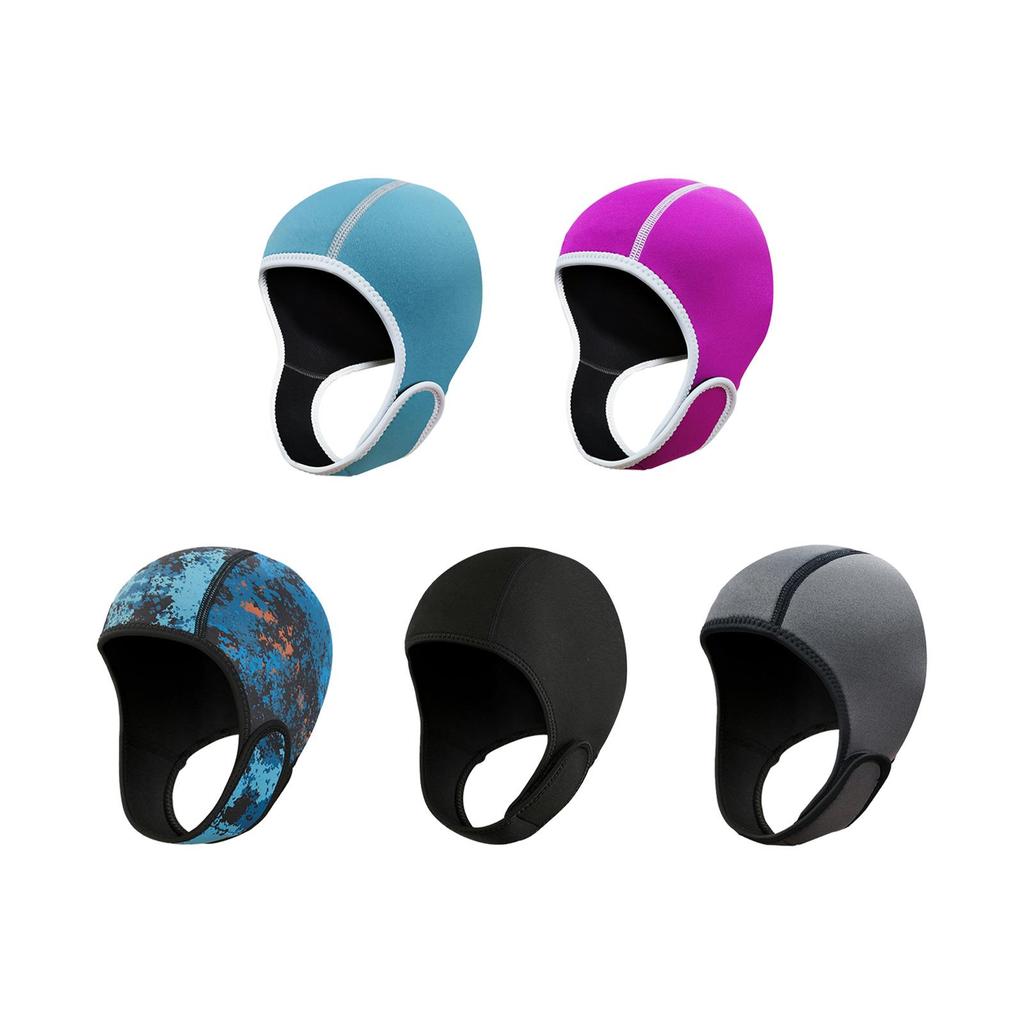 Diving Hood Cap 2mm Neoprene Hood Swimming Cap for Women Men Water Sports
