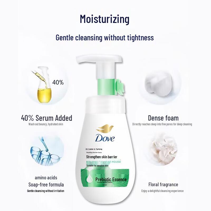 Meijiamei & Dove Cleansing Foam Bundle