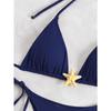 Vintage Beach Vacation Swimsuit Sexy Bikini Split Swimsuit Women Fashion Triangle Swimsuit Fine Stitching In A Variety of Colors Beachwear
