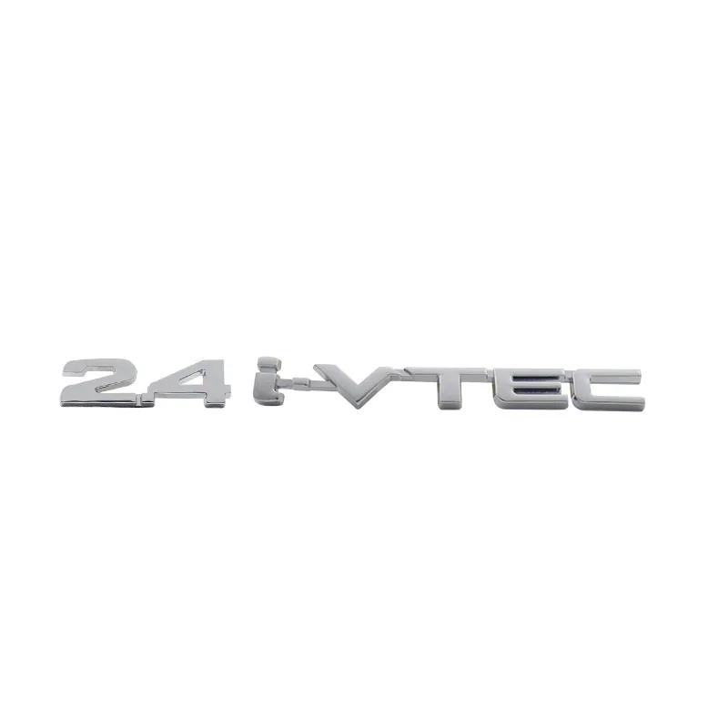 

3D Premium for VTEC 2.4 i-VTEC car Hood Fender trunk Rear Bonnet Nameplate Decal Emblem Badge Sticker