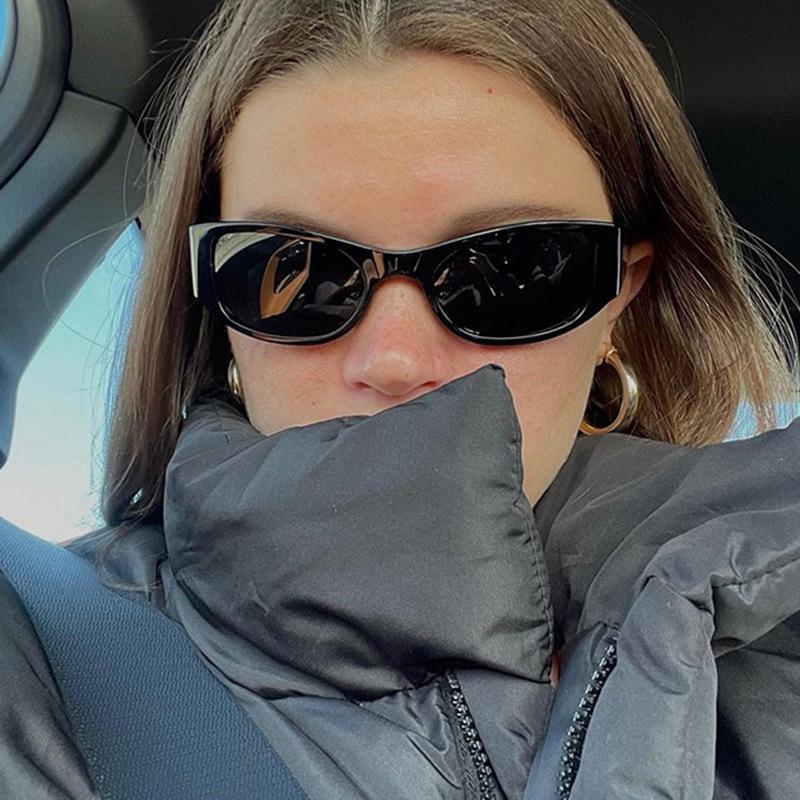 Y2K Spicy Girl Punk Sunglasses: European & American Influencer Style 2024