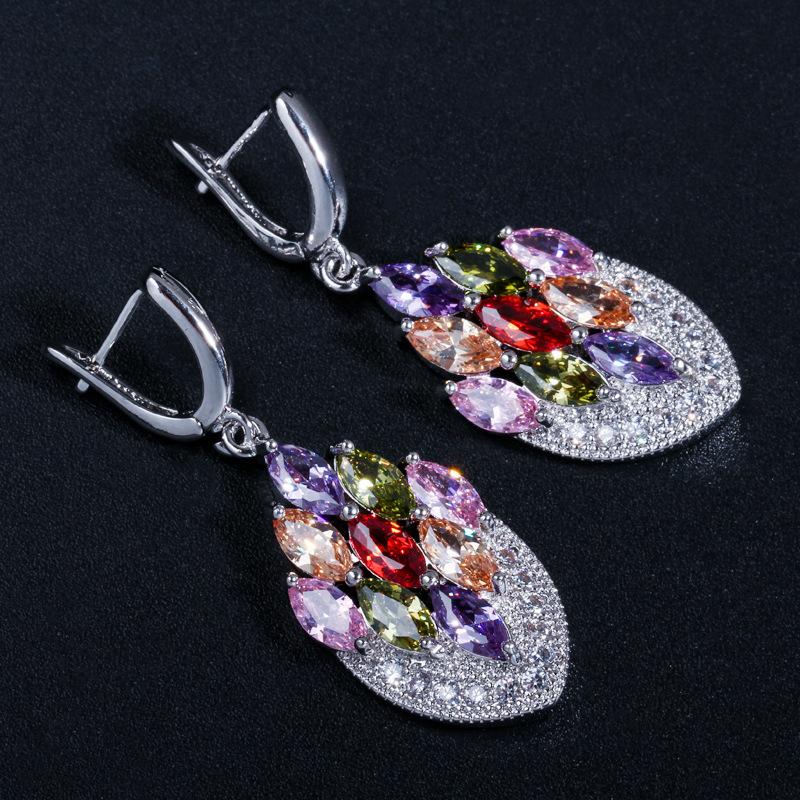 Ki0071 Dinner Banquet Dress Set, Noble Color Zircon Set, Color Retention