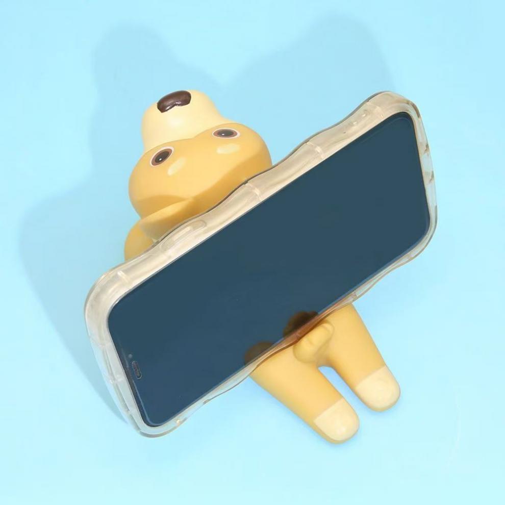 Cute Dog Phone Holder - Desktop & Dorm Decor