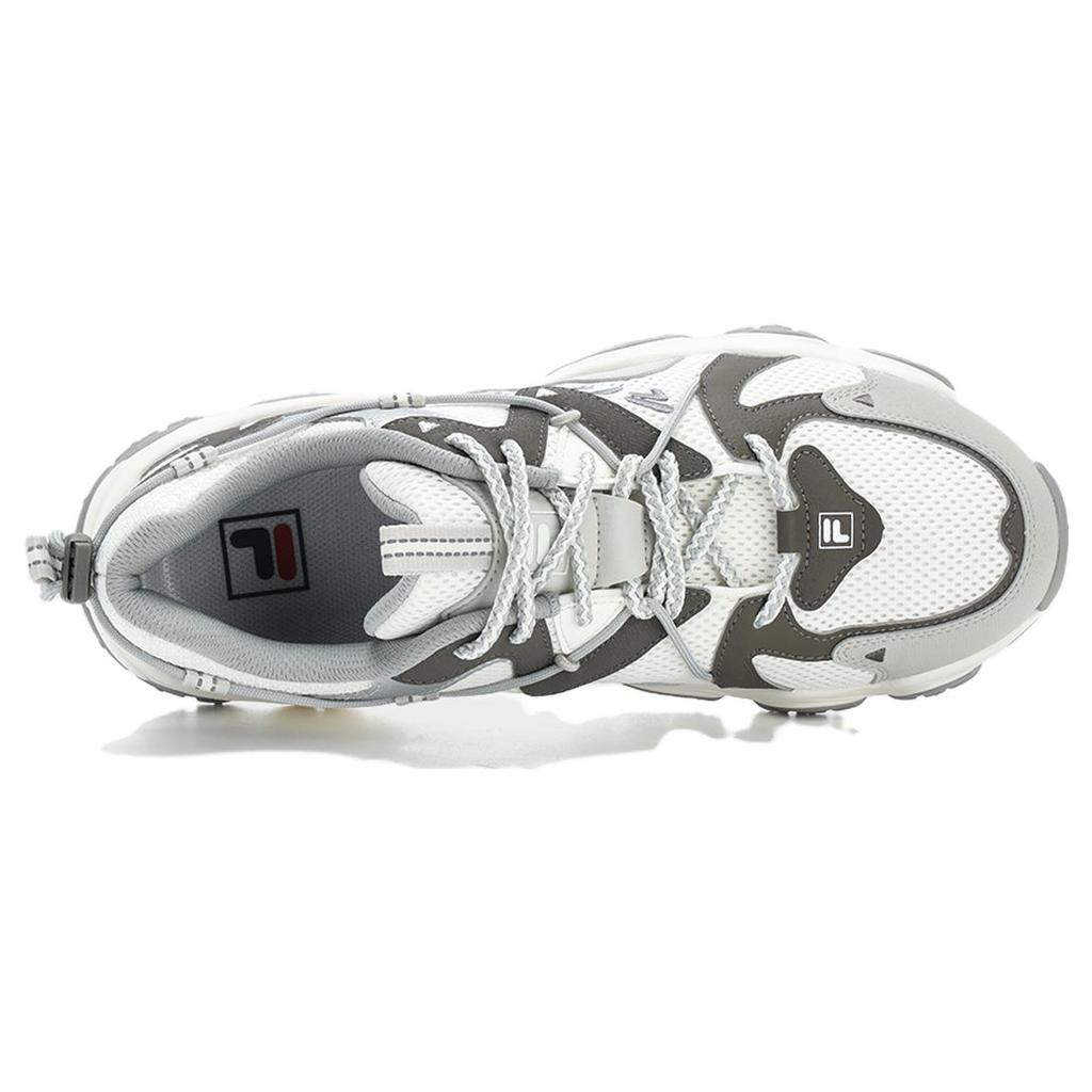 New FILA Fluid 4 Sneakers 'White Grey Silver' F12M332113FSB