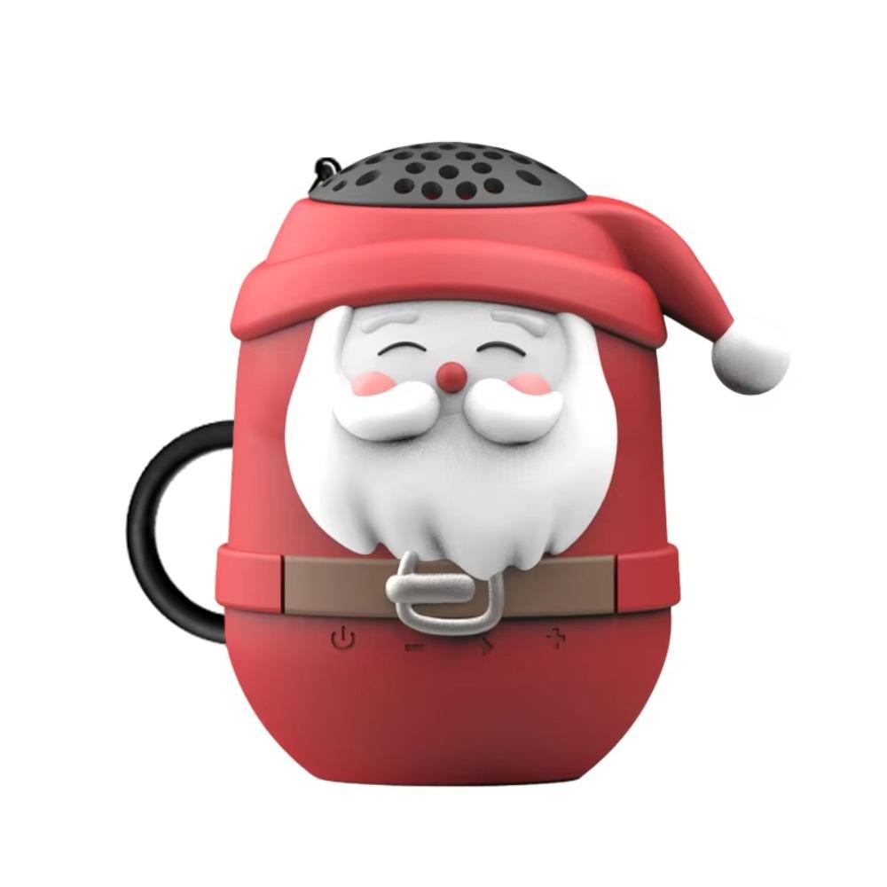 

Waterproof Santa Claus Bluetooth Speaker HiFi Sound Wireless Speaker Outdoor Use красный