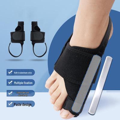 Adjustable Bunion Corrector: Day & Night Toe Separator and Fixation Strap