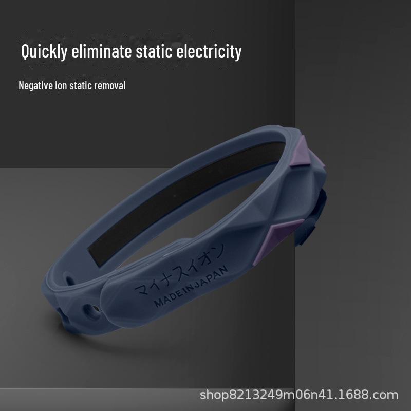 "Unisex Anti-Statik Spor Bilekliği - İnsan Vücudundaki Statik Boşalmayı Önleyici"