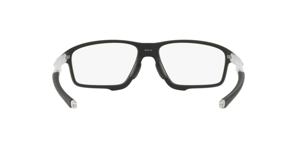 Oakley Crosslink Zero Eyeglasses 0OX8080 808003 Matte Japan Size 58 [Asia Fit] Black, (Free Size)