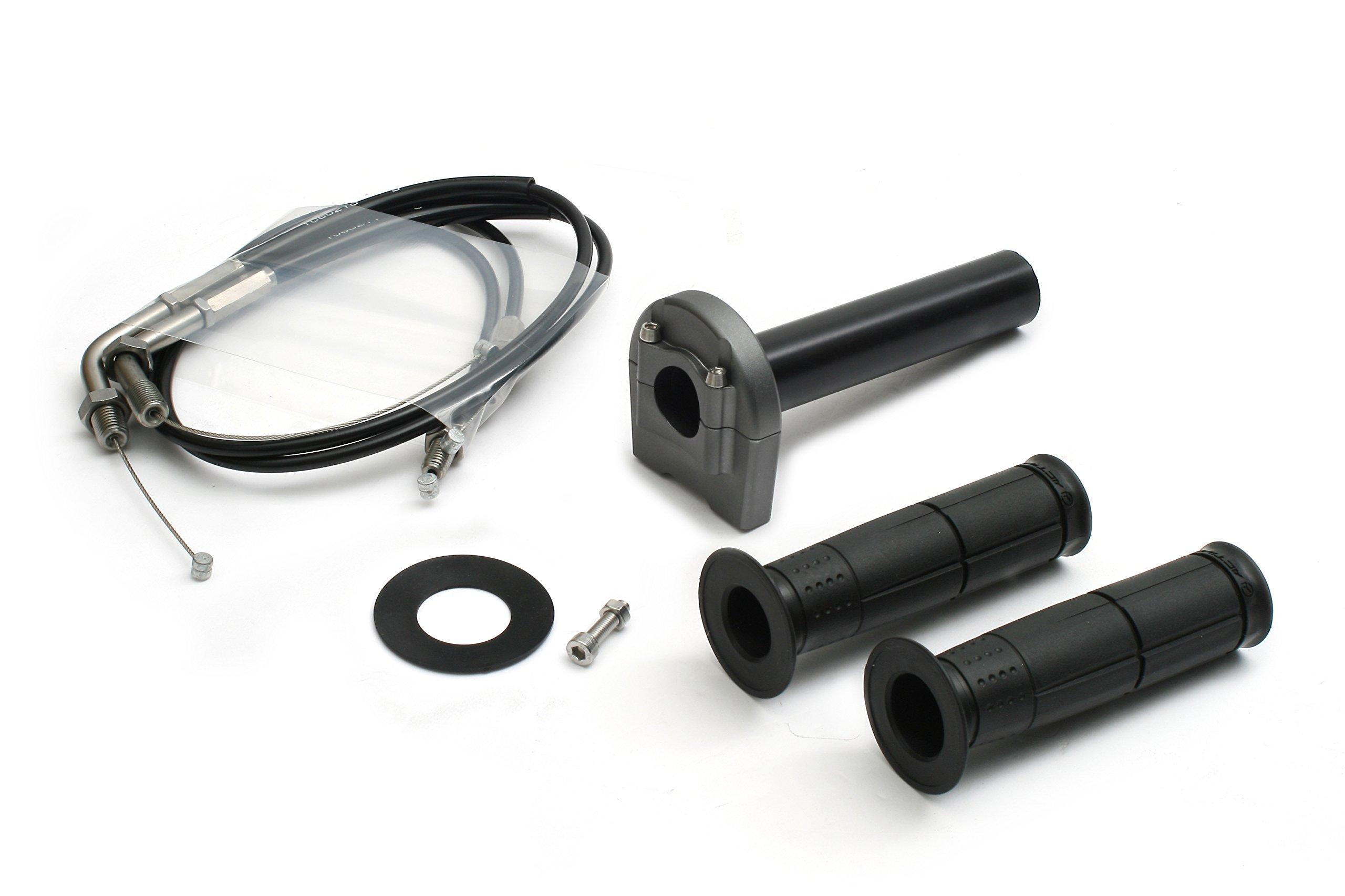 ACTIVE Throttle Kit Gunmetal Steel 1063543SU Vehicle-Specific TYPE-3 (Winding 42/Stainless Fittings) [VMAX1200]